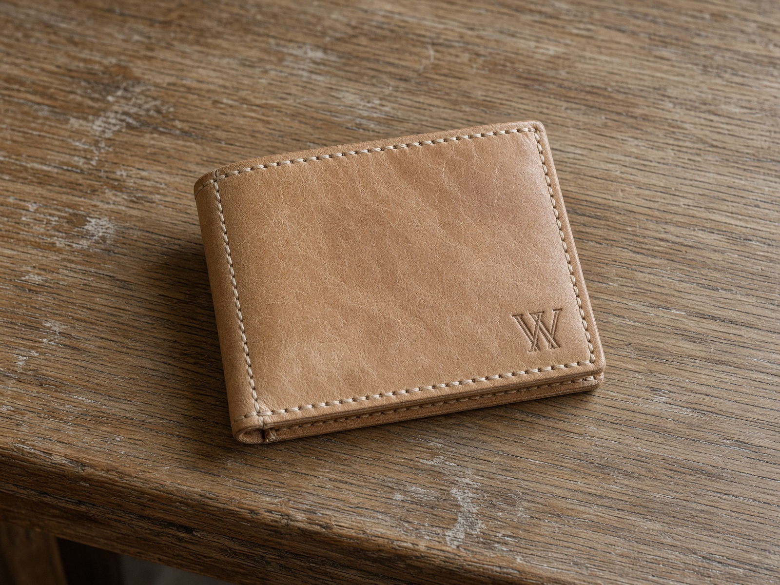 Oak-bark bifold on the bench